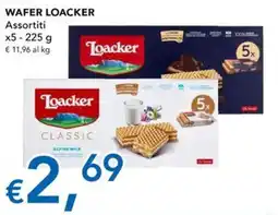 Migross Superstore Wafer Loacker Classic offerta