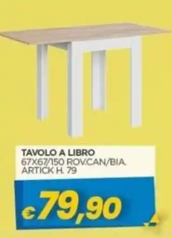 Tavolo a libro