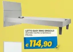 Gr Rubino Letto Easy Ring Singolo offerta