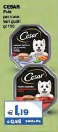 Boningros Cash and Carry Cesar Pani per cane offerta