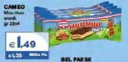 Boningros Cash and Carry Cameo muu muu snack offerta