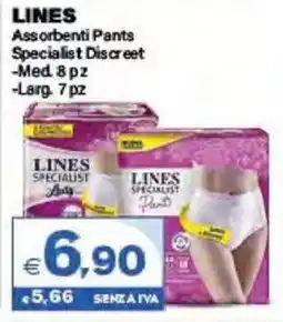 Boningros Cash and Carry Lines Assorbenti Pants Specialist Discreet offerta
