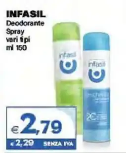 Boningros Cash and Carry Infasil Deodorante Spray offerta