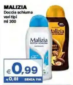 Boningros Cash and Carry Malizia Doccia schiuma offerta