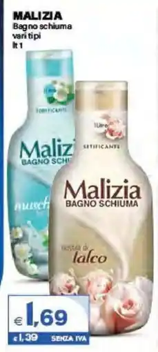 Boningros Cash and Carry Malizia Bagno schiuma offerta