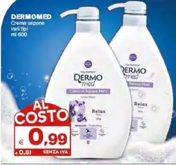 Boningros Cash and Carry Dermomed Crema sapone offerta