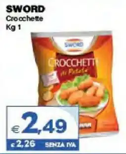 Boningros Cash and Carry Sword Crocchette offerta