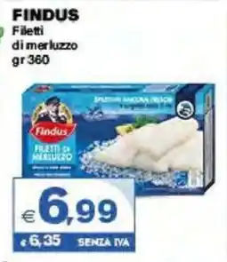 Boningros Cash and Carry Findus filetti di merluzzo offerta