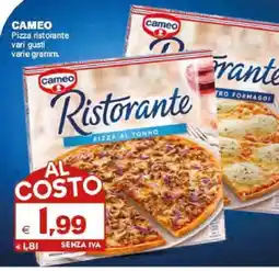 Boningros Cash and Carry Cameo Pizza ristorante offerta