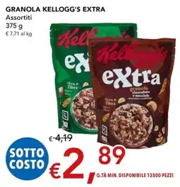 Migross Superstore Granola Kellogg's Extra offerta