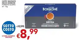Migross Superstore Caffè macinato Borbone offerta