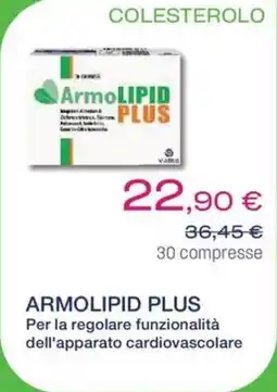 BENU Farma Armolipid Plus offerta