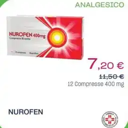 BENU Farma Nurofen compresse rivelate 400 mg offerta