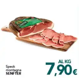 Altasfera Speck montagna Senfter offerta