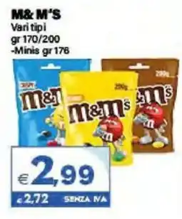 Boningros Cash and Carry M&M'S offerta