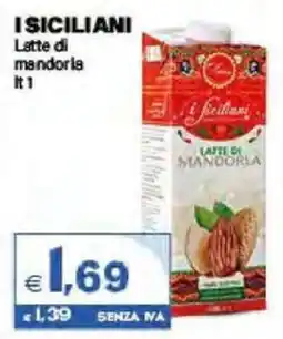 Boningros Cash and Carry I Siciliani Latte di mandorla offerta