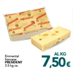 Altasfera Emmenthal francese PRESIDENT offerta