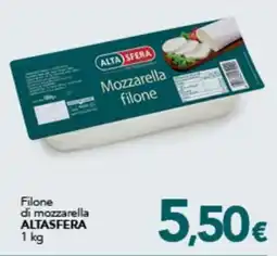 Altasfera Filone di mozzarella ALTASFERA offerta