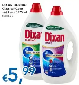 Migross Superstore Dixan liquido Classico/Color offerta