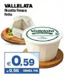 Boningros Cash and Carry Vallelata Ricotta fresca offerta