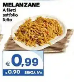 Boningros Cash and Carry Melanzane a filetti sott'olio offerta