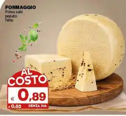 Boningros Cash and Carry Formaggio Primo sale pepato offerta