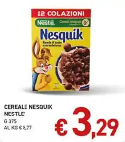 Coal Cereale Nesquik Nestlé offerta