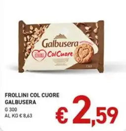 Coal Frollini col cuore Galbusera offerta