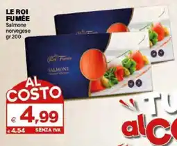 Boningros Cash and Carry Salmone norvegese Le Roi Fumée offerta