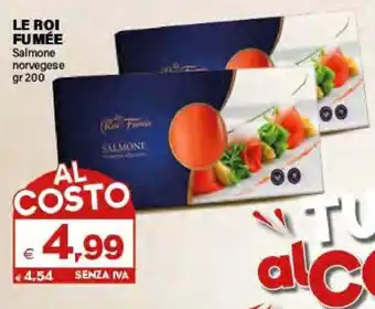 Salmone norvegese Le Roi Fumée