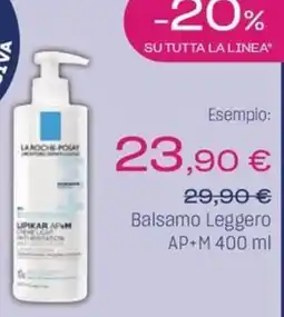 BENU Farma La Roche Posay Balsamo Leggero AP+M offerta