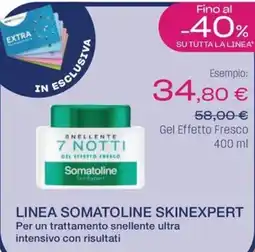 BENU Farma Gel Effetto Fresco Somatoline offerta