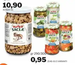 GrosMarket Sacla funghi essiccati offerta