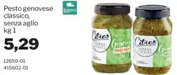 GrosMarket Pesto genovese classico senza aglio Citries offerta