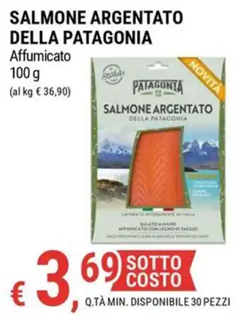 Salmone argentato della Patagonia
