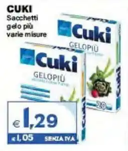 Boningros Cash and Carry Cuki sacchetti gelo più offerta
