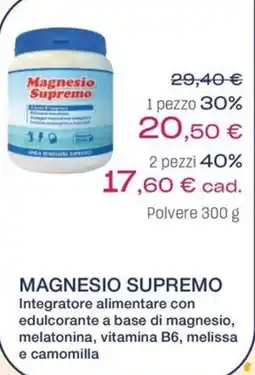 BENU Farma Magnesio Supremo offerta