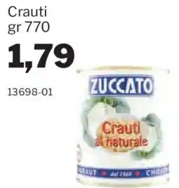 GrosMarket Crauti Zuccato offerta