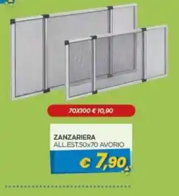Gr Rubino Zanzariera all'est. 50x70 avorio offerta