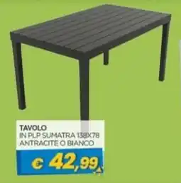 Gr Rubino Tavolo in PLP Sumatra offerta