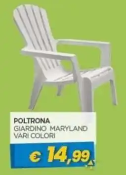 Gr Rubino Poltrona giardino maryland offerta