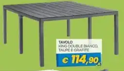 Gr Rubino Tavolo King Double offerta