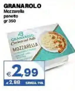 Boningros Cash and Carry Granarolo Mozzarella panetto offerta