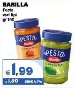 Boningros Cash and Carry Barilla Pesto offerta