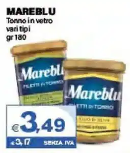 Boningros Cash and Carry Mareblu Tonno in vetro offerta