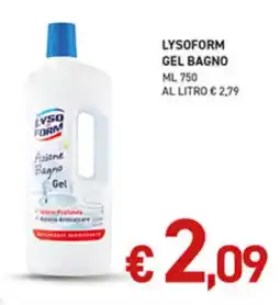 Coal Lysoform gel bagno offerta
