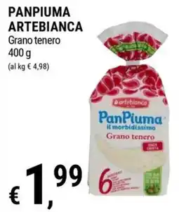 Tre Valli Supermercato PanPiuma Grano tenero offerta