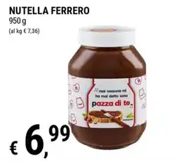 Tre Valli Supermercato Nutella Ferrero offerta