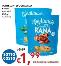 Migross Superstore Tortellini sfogliavelo Rana offerta
