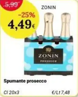 Re Mercato Lucrezia Spumante prosecco Zonin offerta